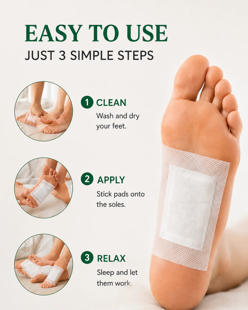 Goodlabs™ Detox Foot Patches | Restore Balance & Wellness