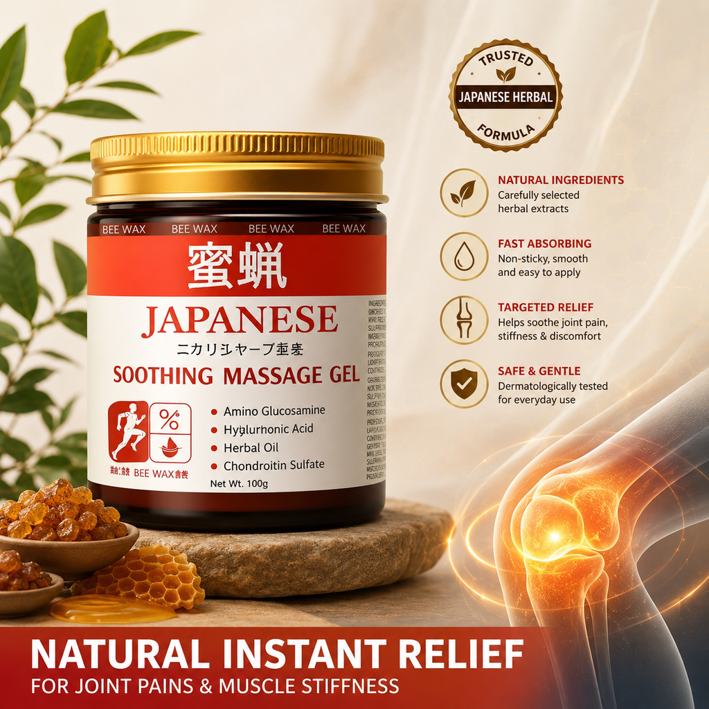 Japanese Massage Gel For Pain Relief