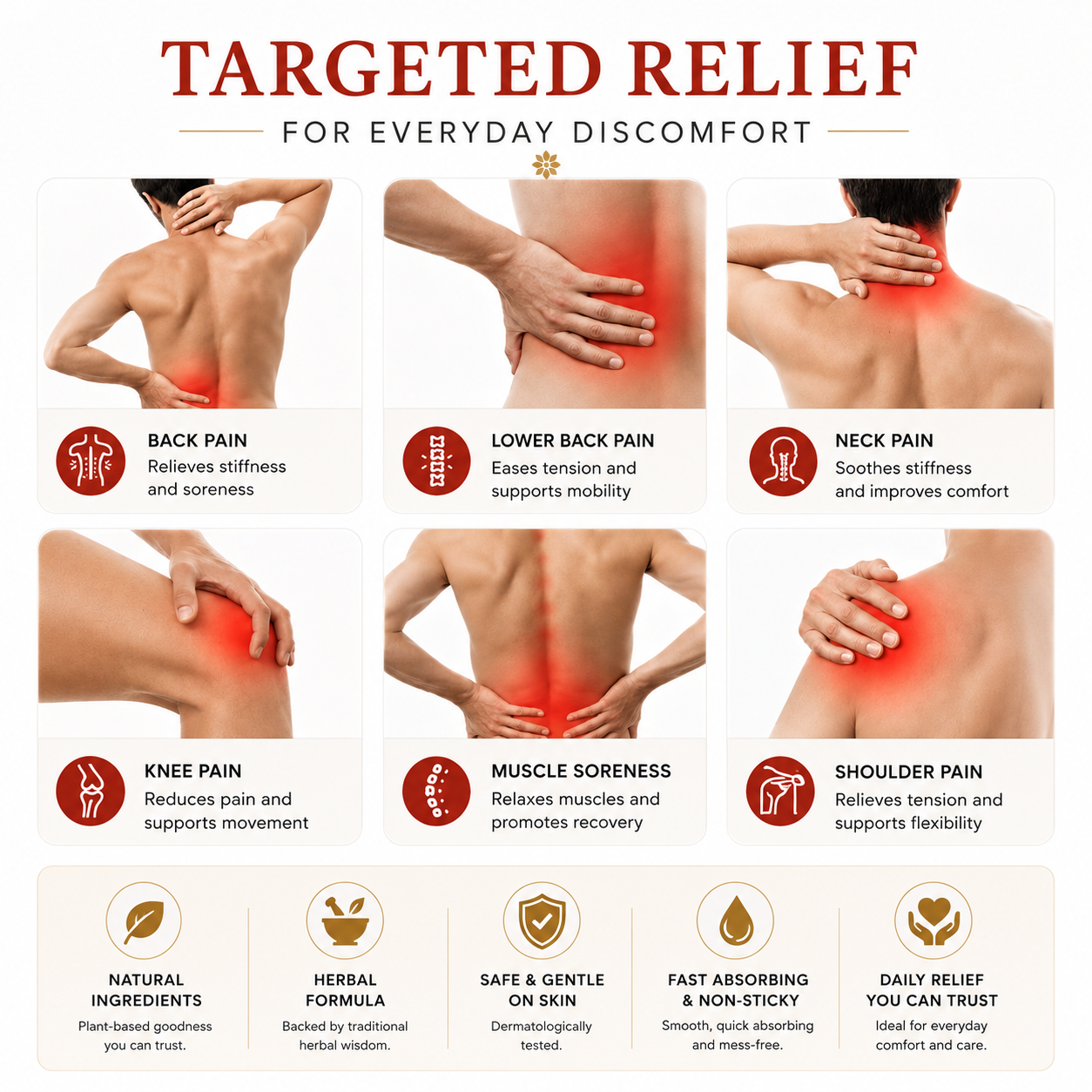 Japanese Massage Gel For Pain Relief